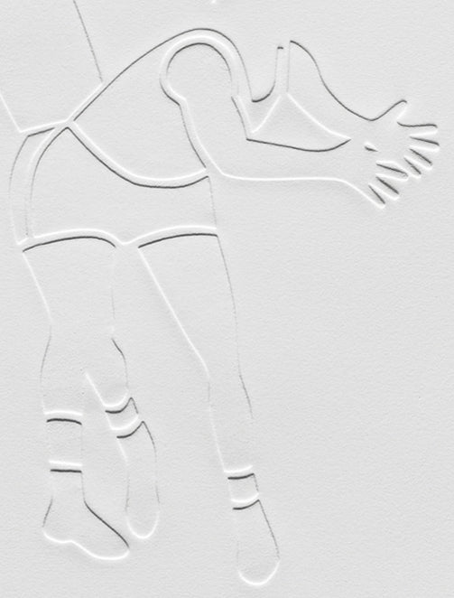 Print by Dana Bell titled "Two Play Basketball" - 5.