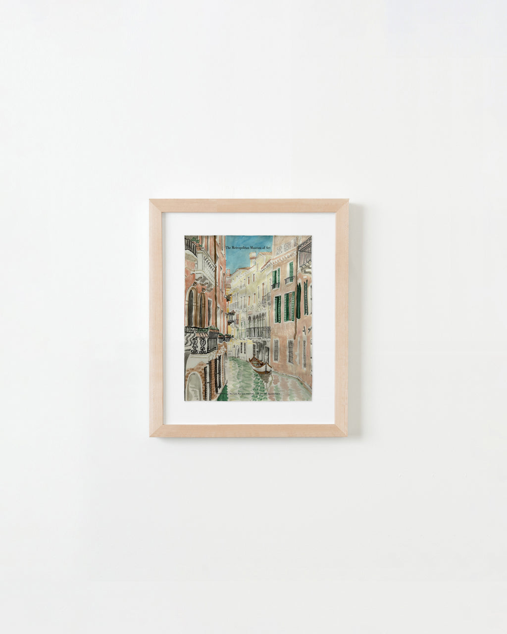 Painting by David Rhoads titled "Venice" - 6.