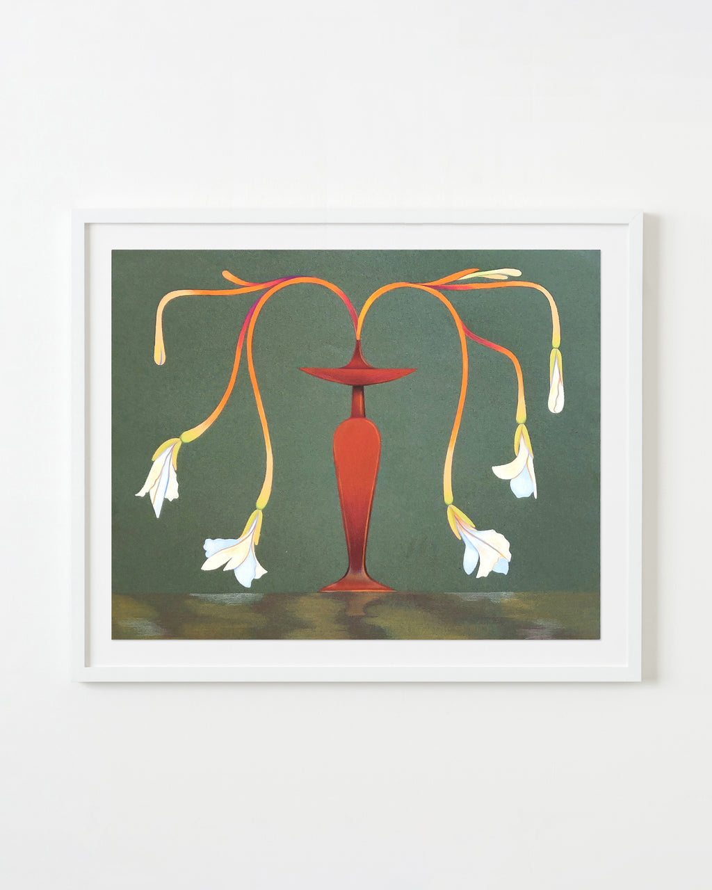 Drawing by Roche titled "Silences 1" - 1.