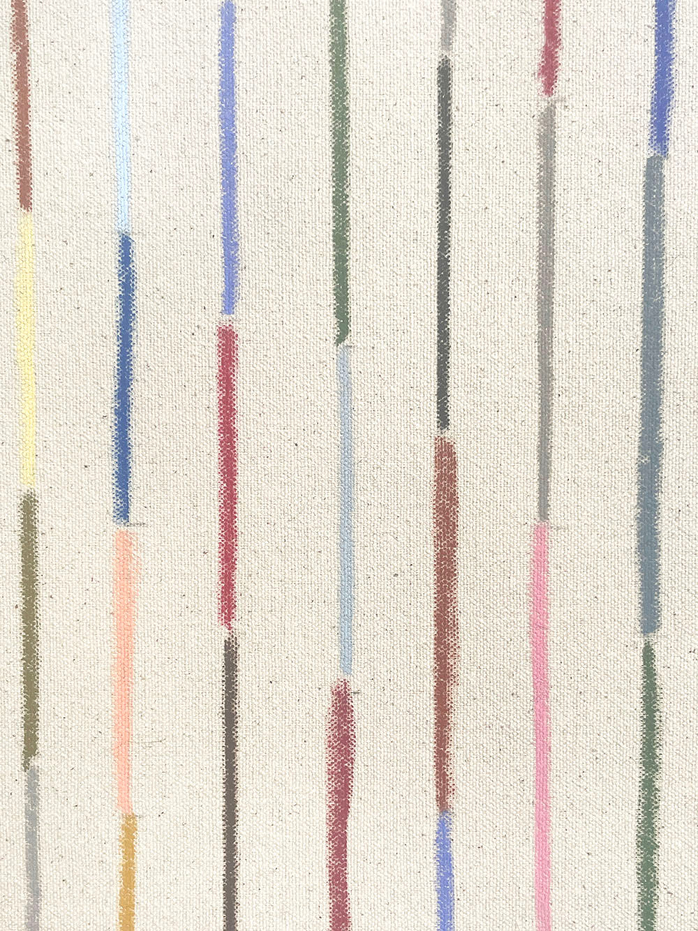 Painting by Devon Reina titled "A Circle Squared" - 3.