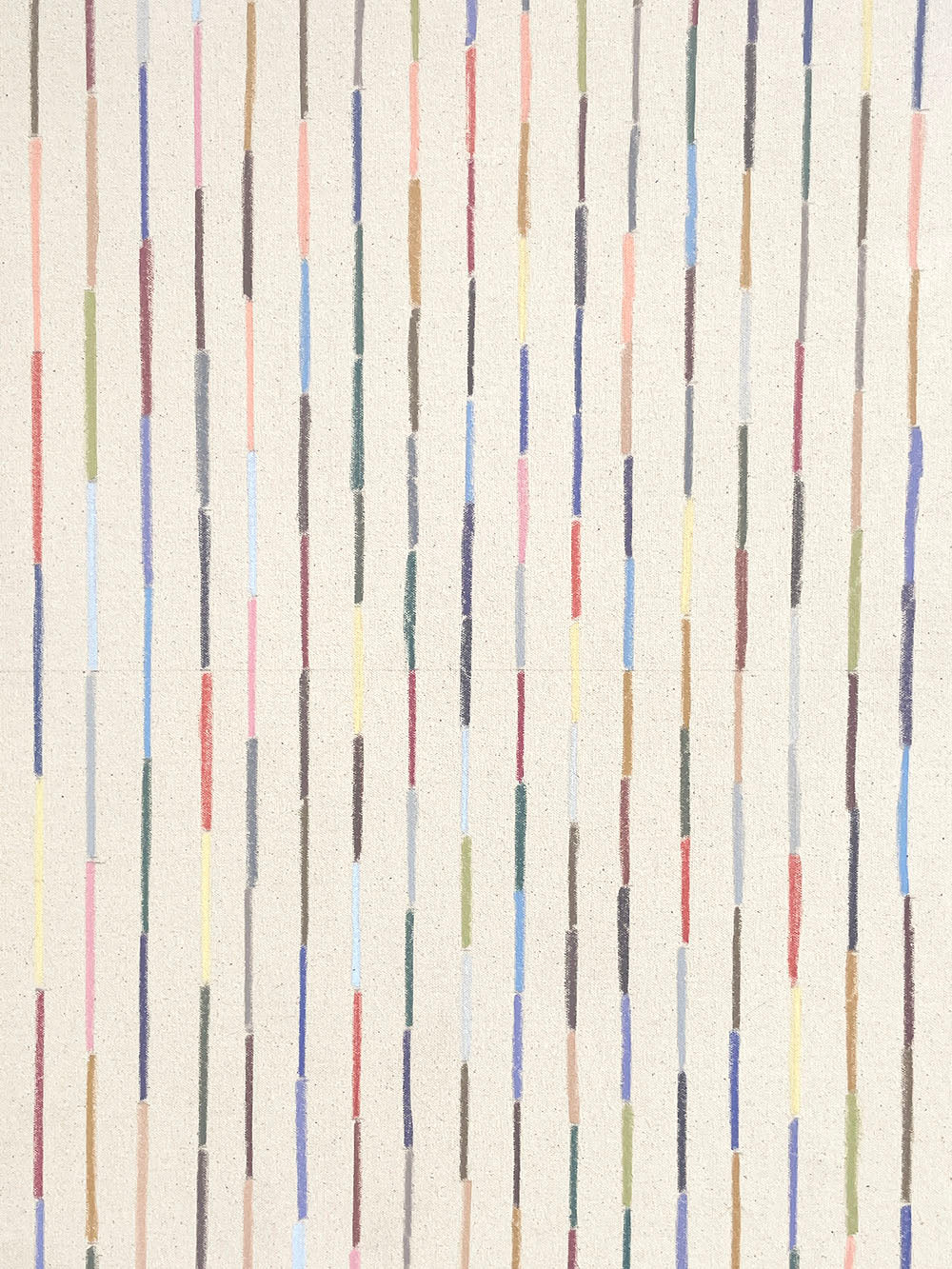 Painting by Devon Reina titled "A Circle Squared" - 5.