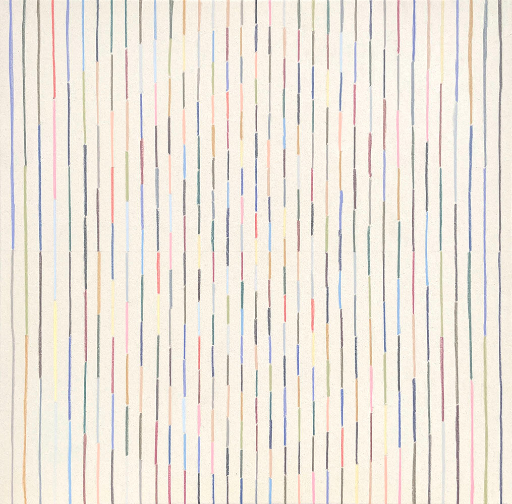 Painting by Devon Reina titled "A Circle Squared" - 2.