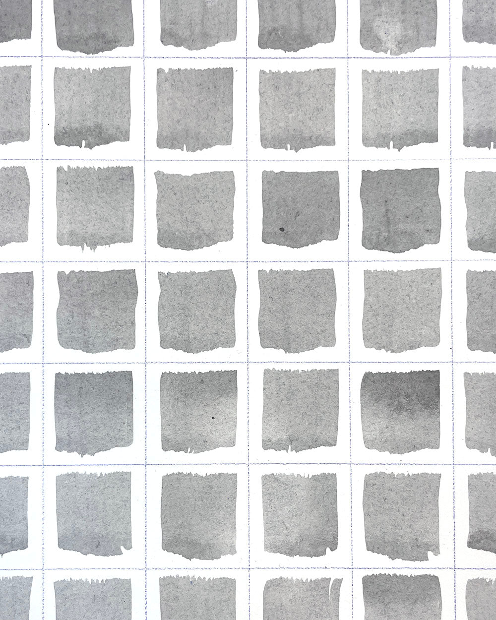 Painting by Devon Reina titled "Shadow Counting" - 3.