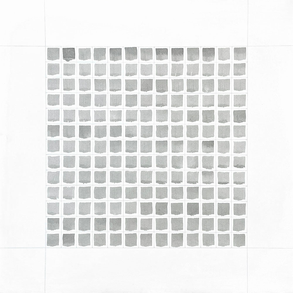 Painting by Devon Reina titled "Shadow Counting" - 2.