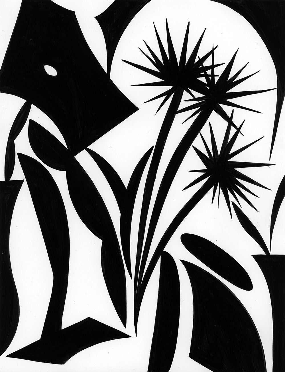 Painting by Eddie Perrote titled "Uncompromise" - 2.