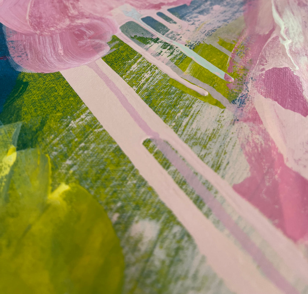 Painting by Elisa Gomez titled "Serenade IV" - 3.