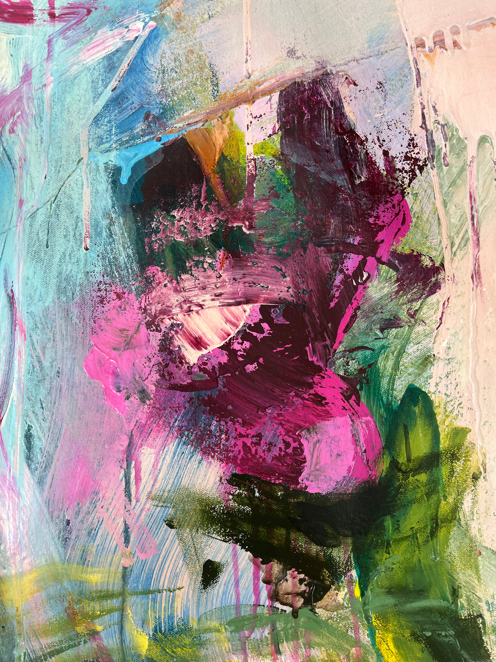 Painting by Elisa Gomez titled "Serenade IV" - 4.