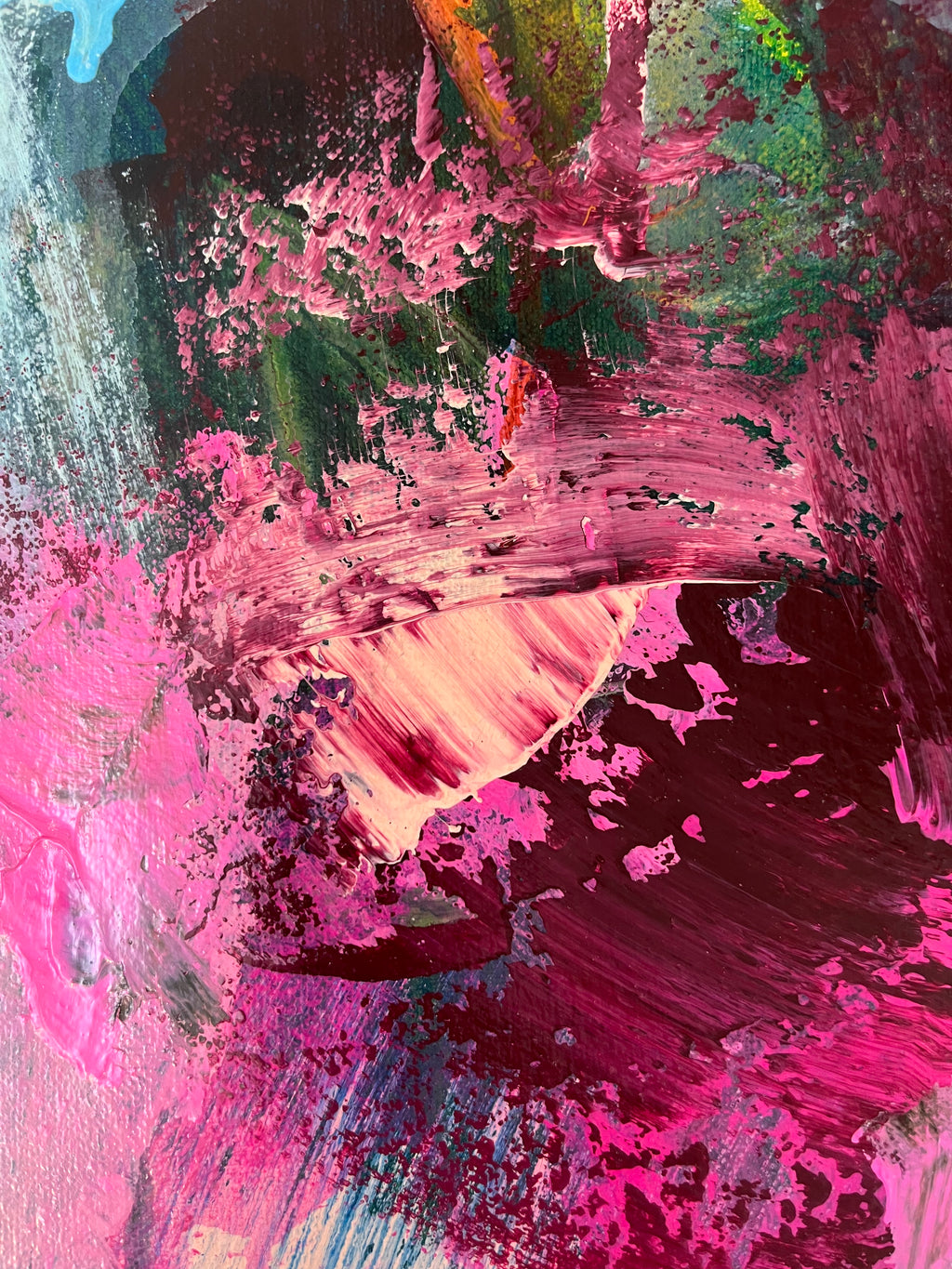 Painting by Elisa Gomez titled "Serenade IV" - 5.