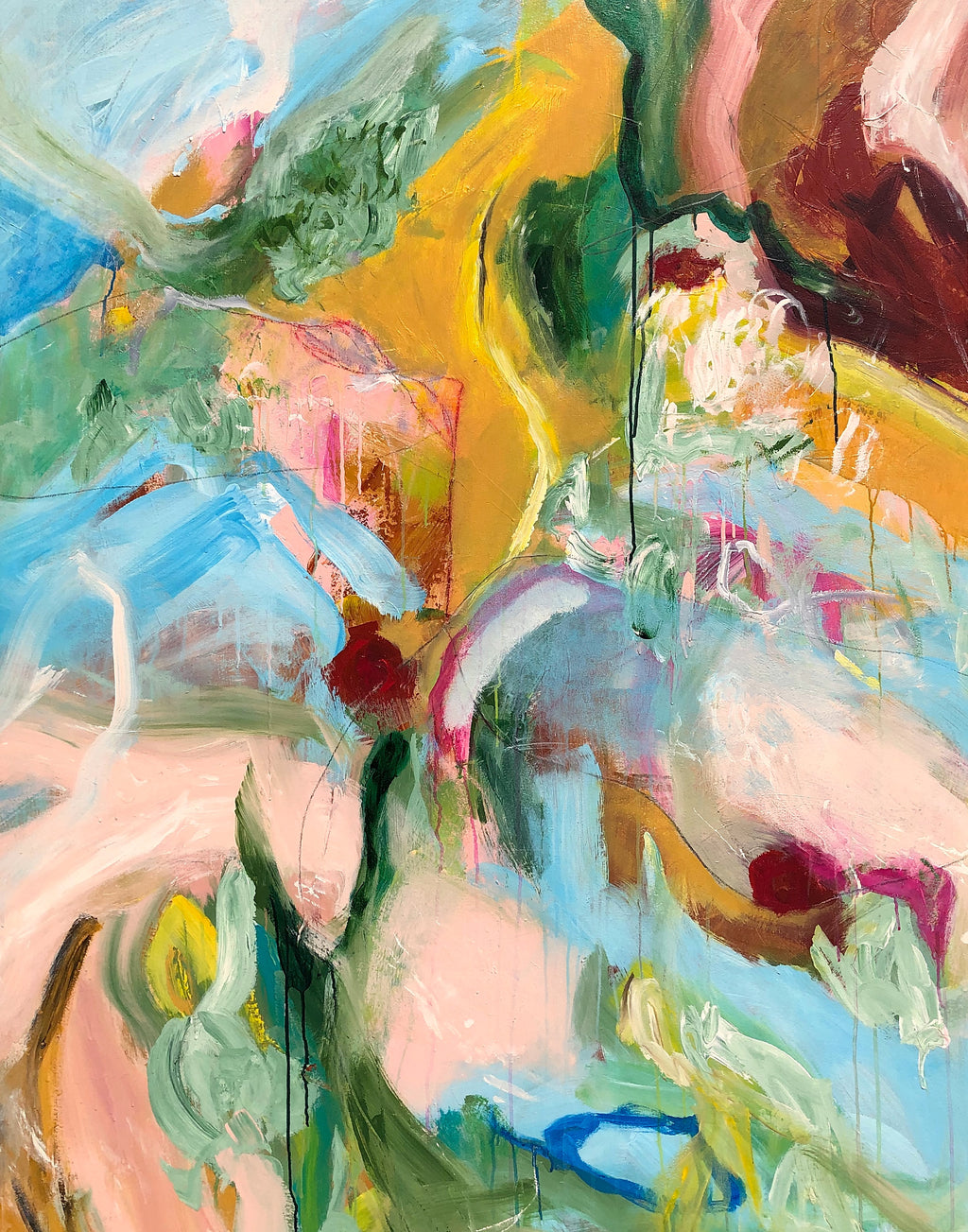 Painting by Elisa Gomez titled "Serenade VI" - 2.
