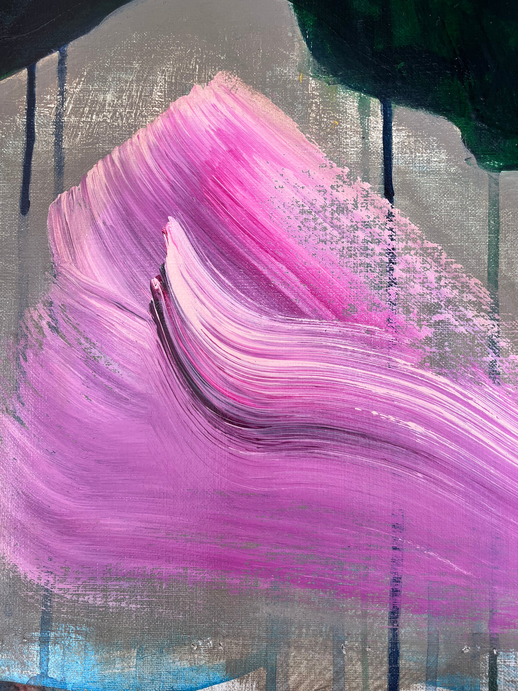 Painting by Elisa Gomez titled "Serenade VIII" - 3.