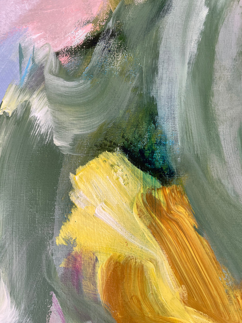 Painting by Elisa Gomez titled "Serenade VIII" - 4.