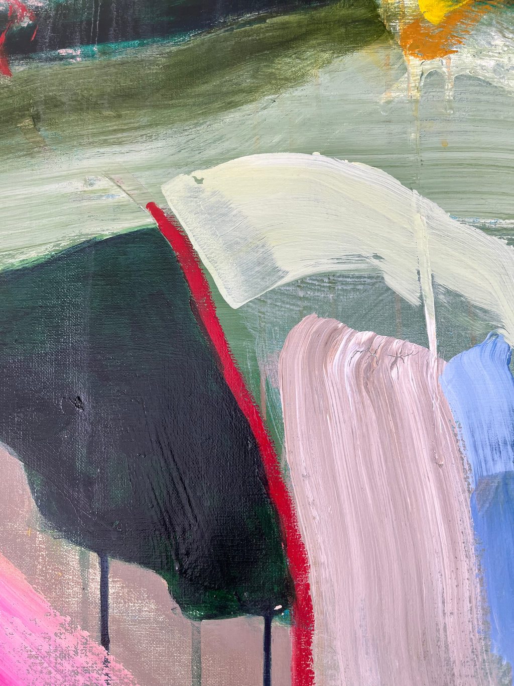 Painting by Elisa Gomez titled "Serenade VIII" - 6.