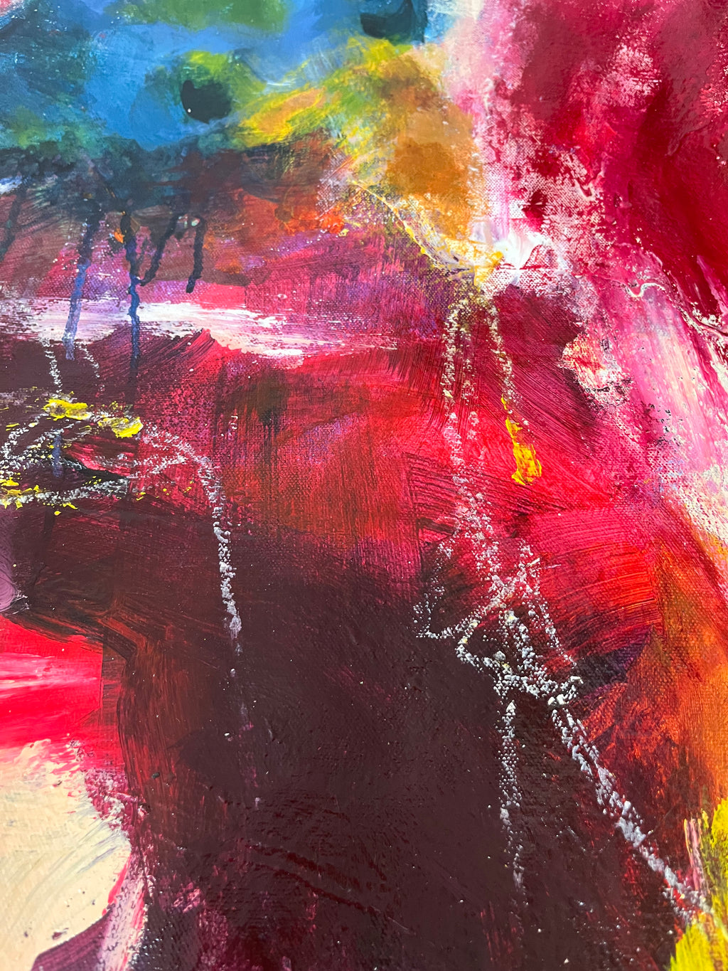 Painting by Elisa Gomez titled "Wanderer X" - 5.