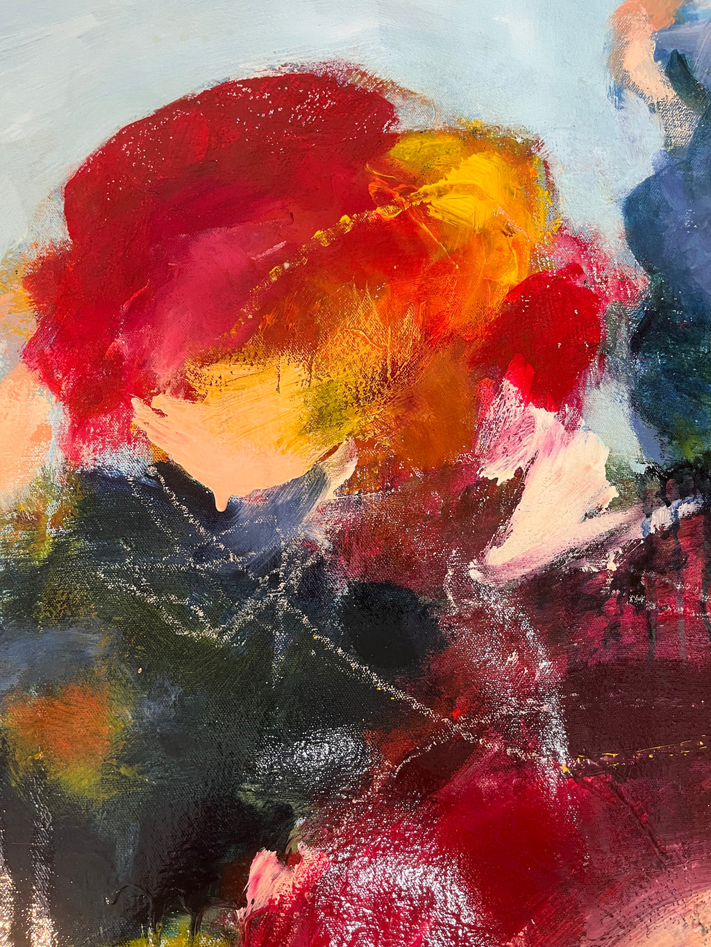 Painting by Elisa Gomez titled "Wanderer X" - 6.