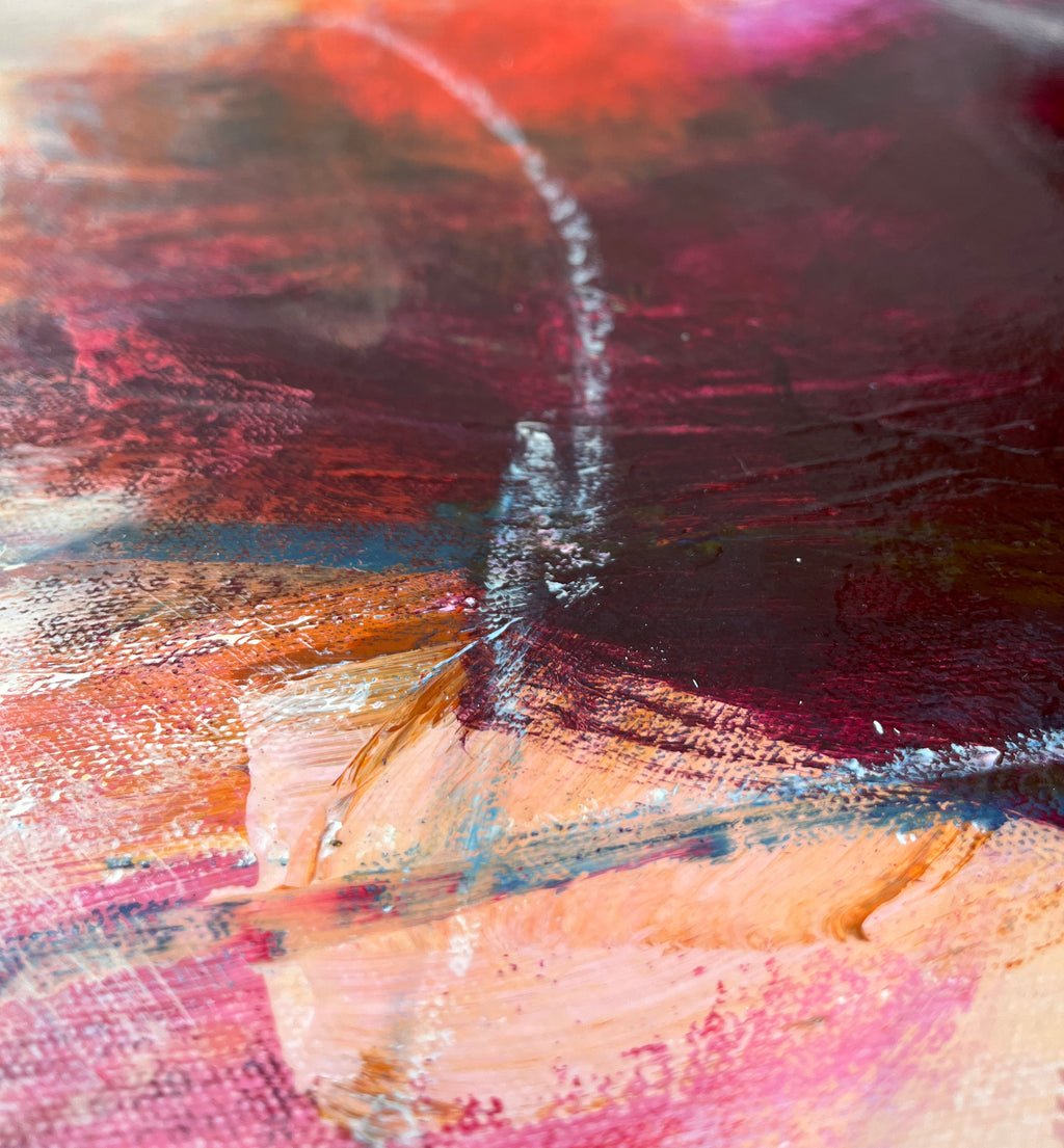 Painting by Elisa Gomez titled "Wanderer XVIII" - 3.