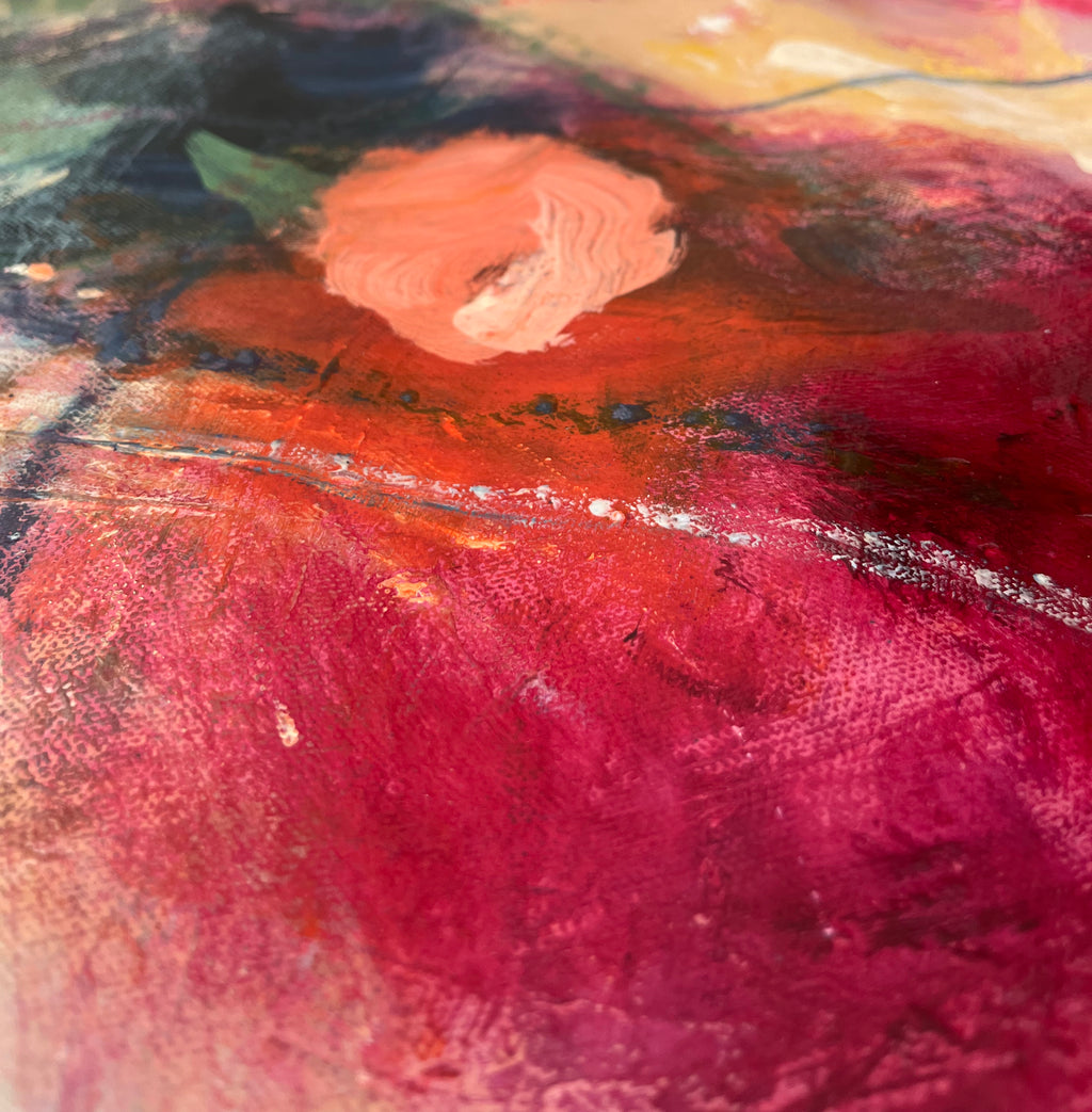 Painting by Elisa Gomez titled "Wanderer XVIII" - 5.