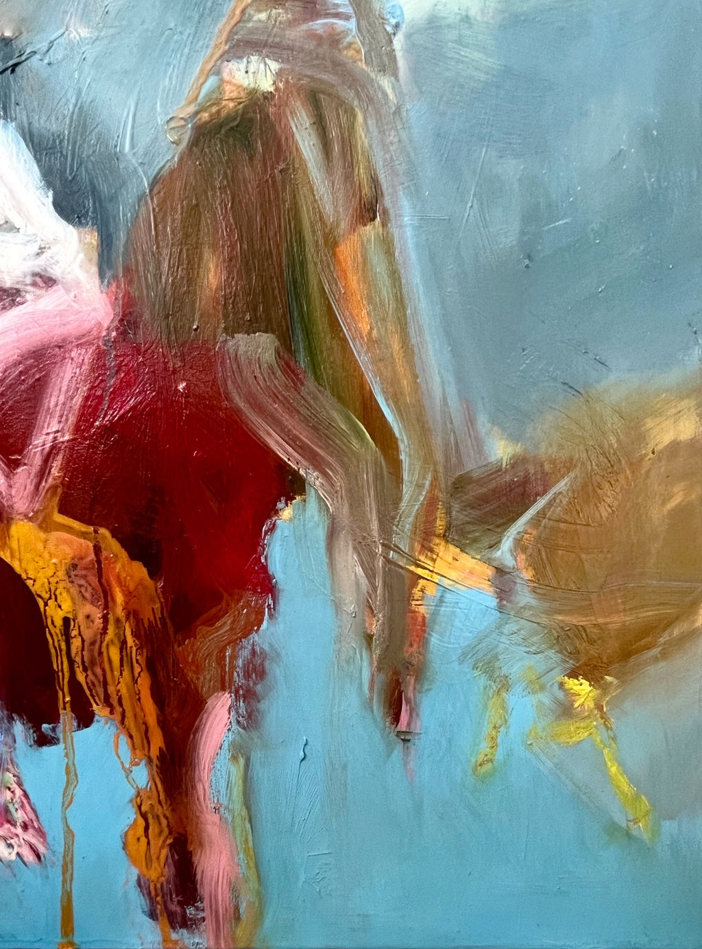 Painting by Elisa Gomez titled "Wanderer XXII" - 4.