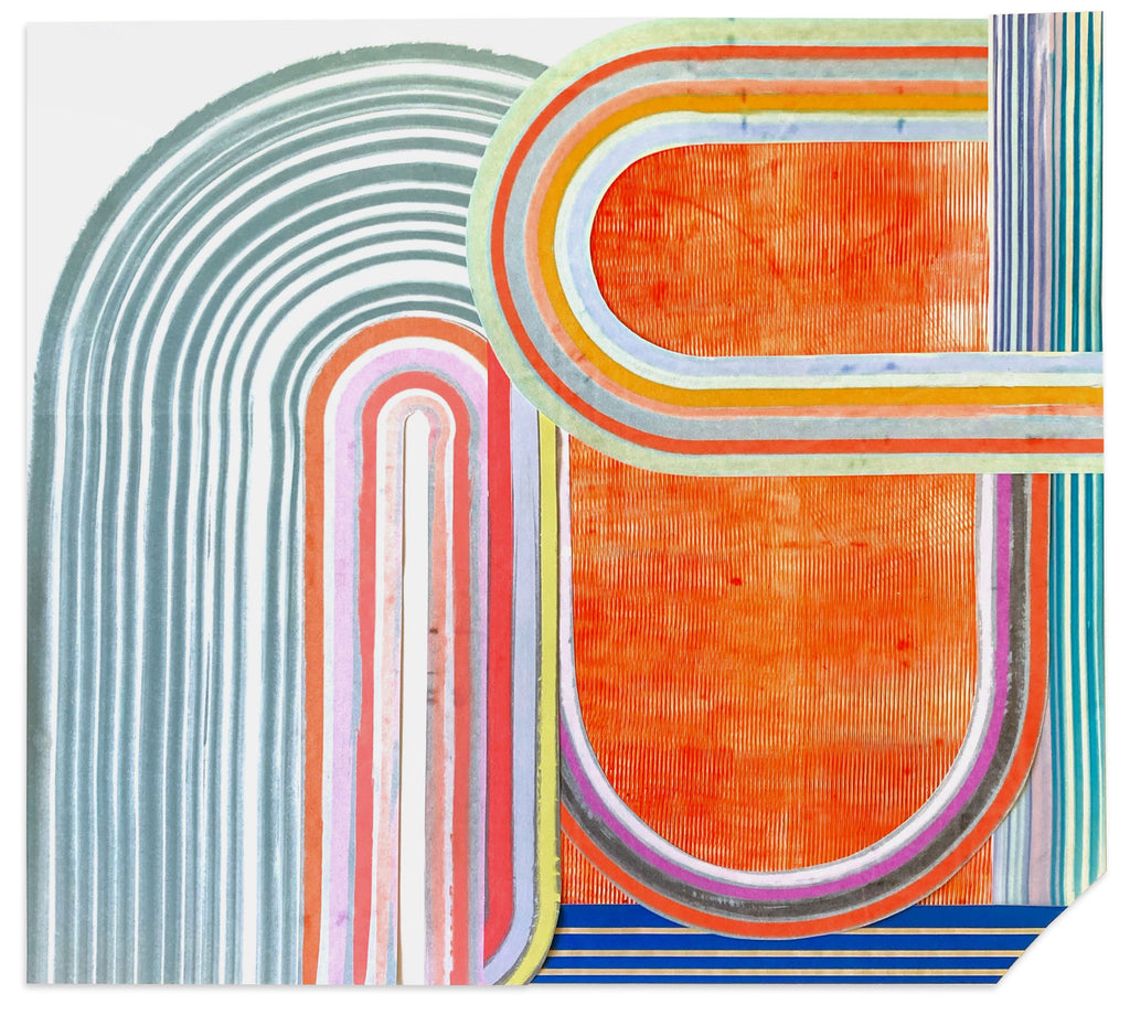 Painting by Erik Barthels titled "Circadian Meter" - 2.