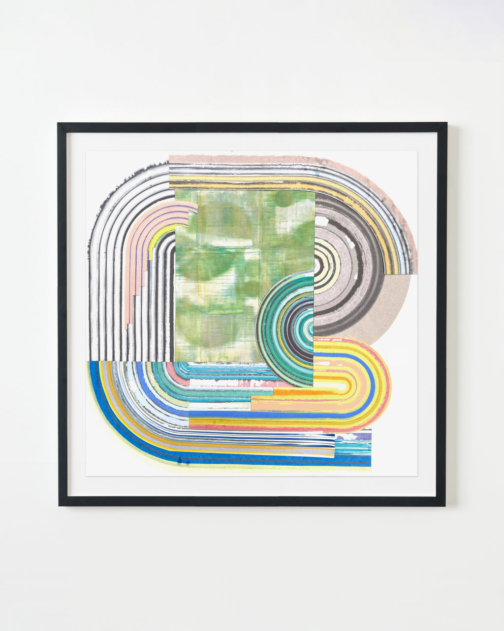 Painting by Erik Barthels titled "Frequency Tripler" - 3.