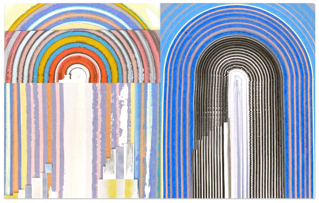 Painting by Erik Barthels titled "Musicmaster" - 2.