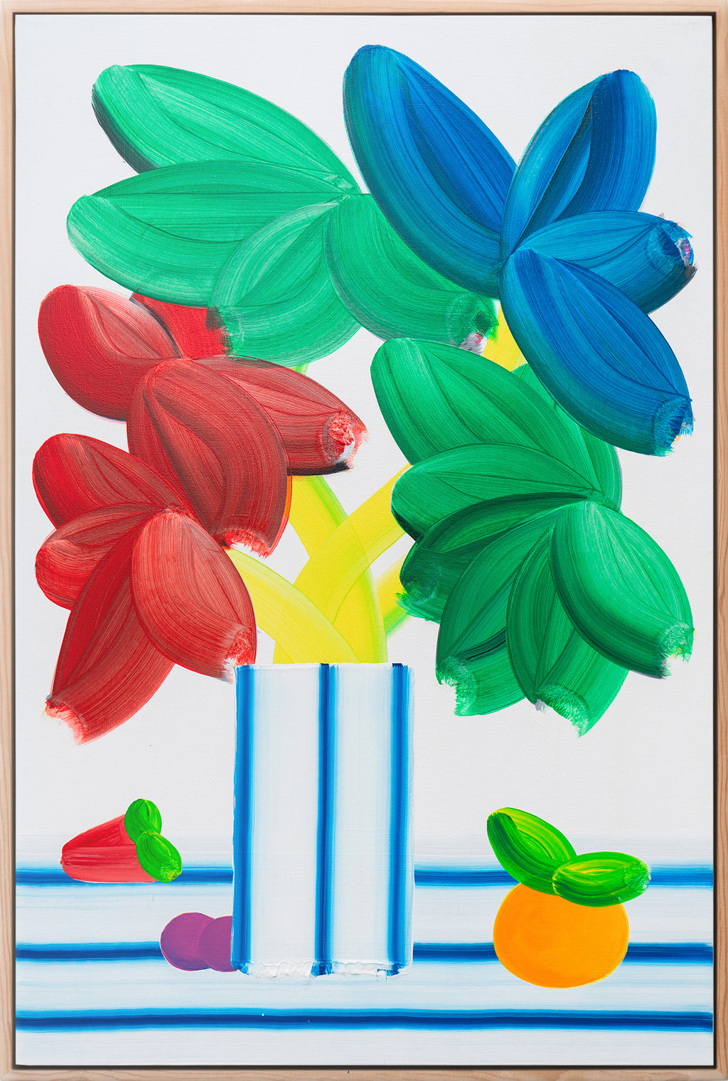 Painting by Erin D. Garcia titled "RGB" - 2.