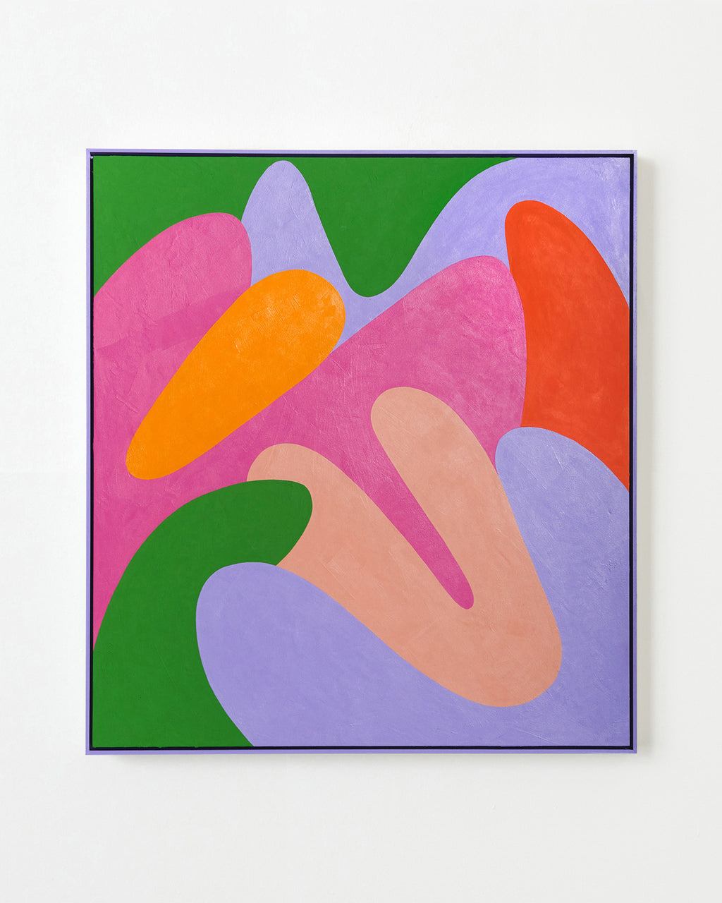 Painting by Evi O. titled "Magical Miraculous Mirage" - 1.