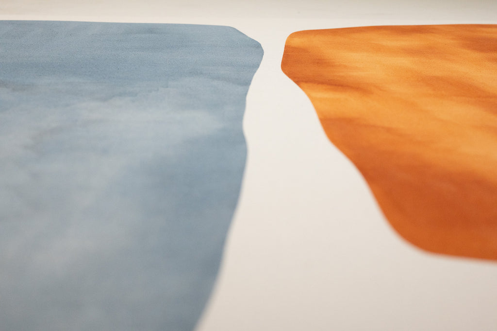 Painting by Mia Farrington titled "FERRO I" - 4.