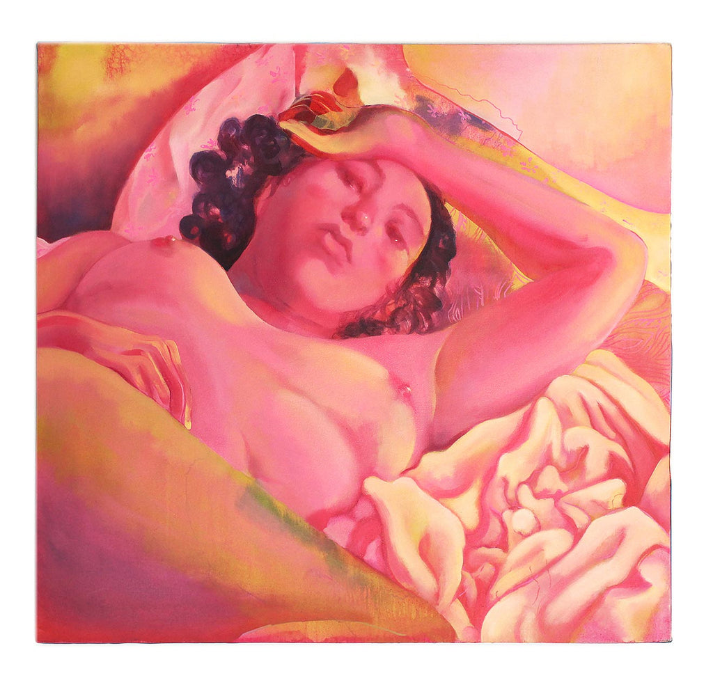 Painting by Nefertiti Jenkins titled "Listless" - 2.