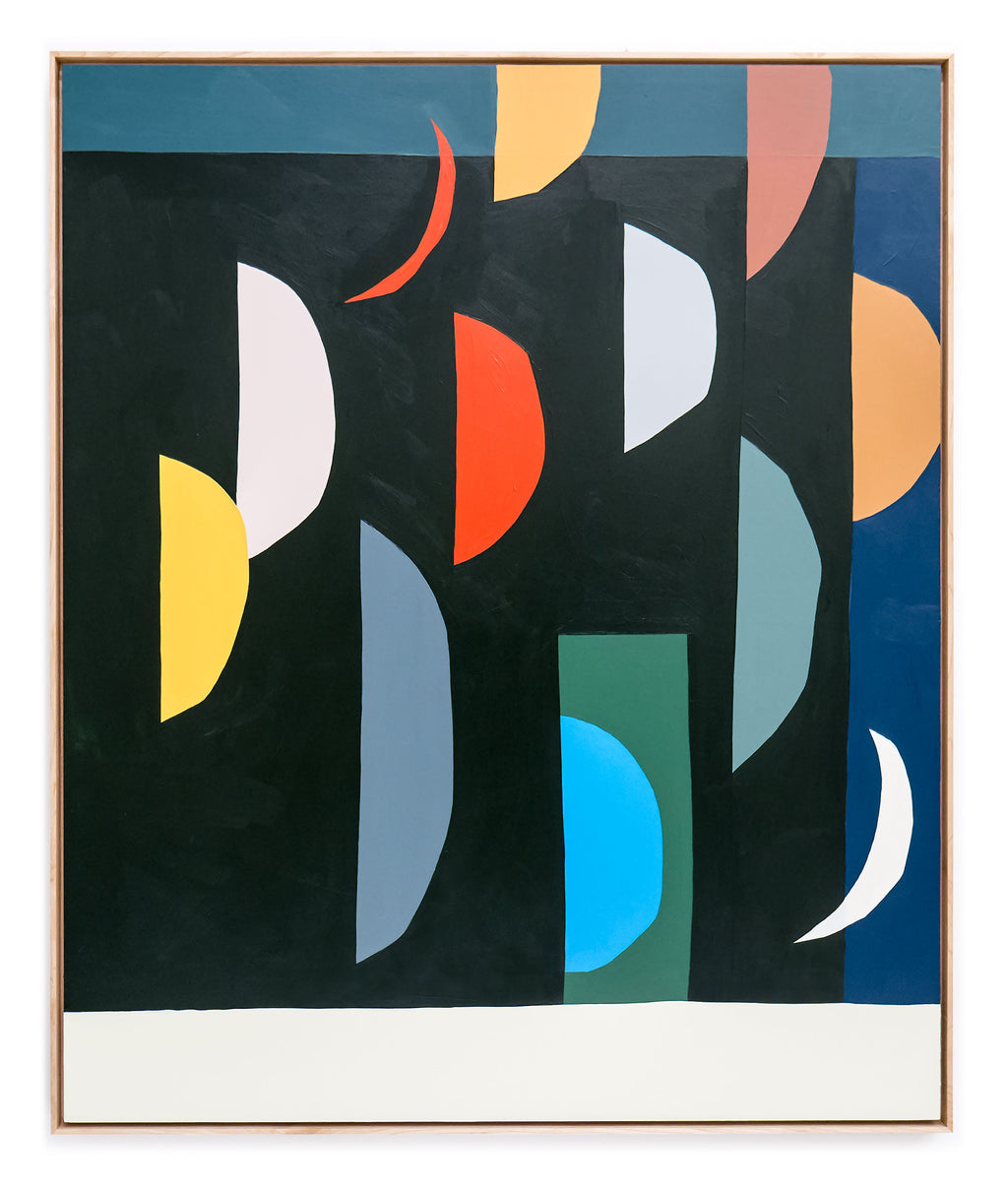 Painting by Scott Sueme titled "Libra Moon" - 2.
