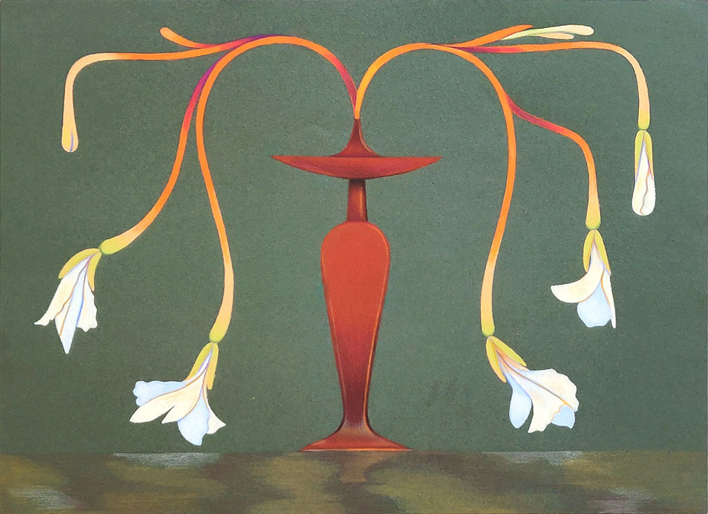 Drawing by Roche titled "Silences 1" - 2.