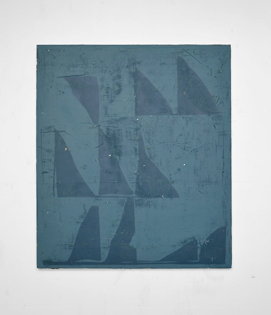 Painting by Clay Mahn titled "FN" - 1.