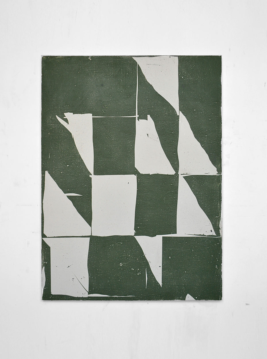 Painting by Clay Mahn titled "QQ" - 1.