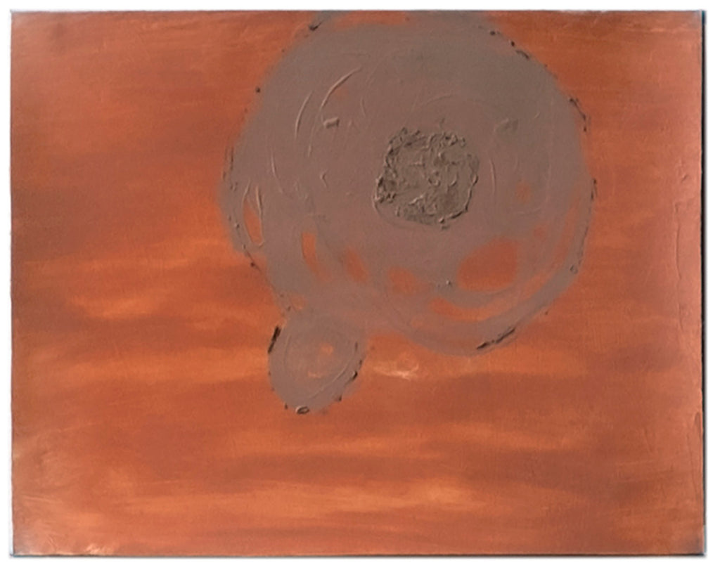 Painting by Agnes Walden titled "Patch study #2" - 2.