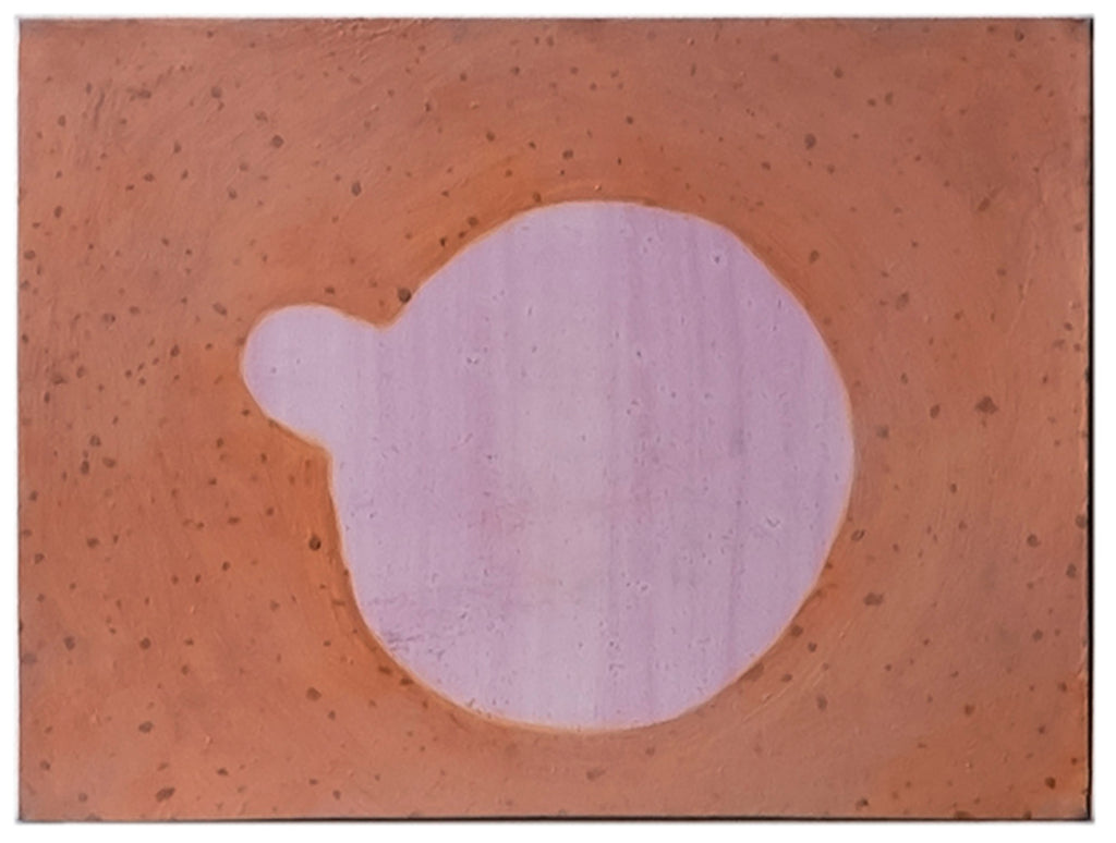 Painting by Agnes Walden titled "Patch study #4" - 2.