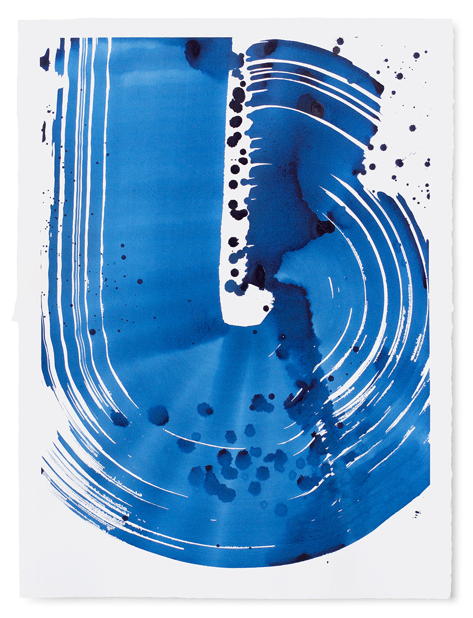 Painting by Linda Colletta titled "Neptune IV" - 2.