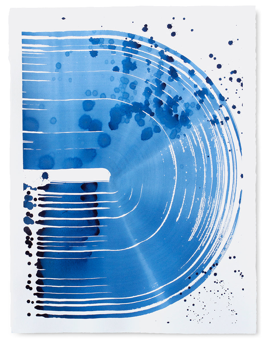 Painting by Linda Colletta titled "Neptune X" - 2.