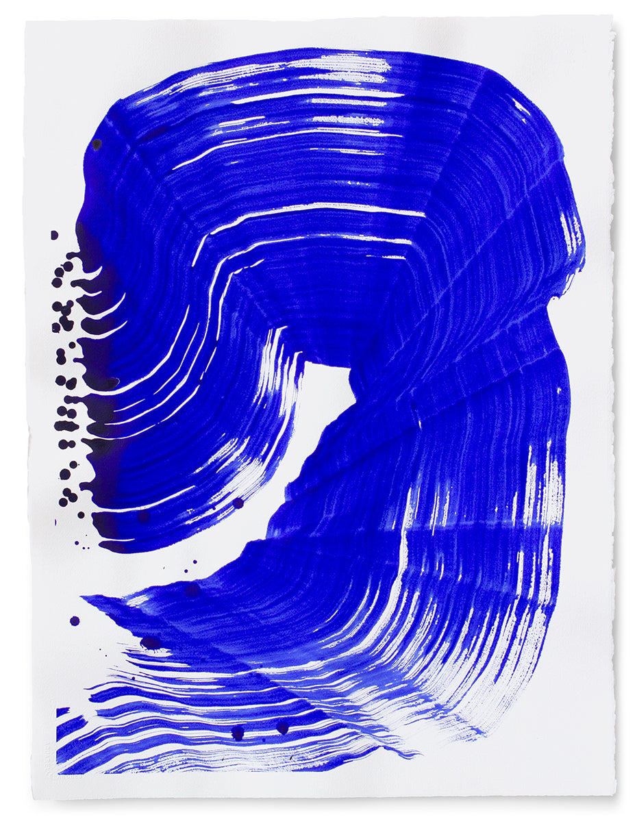 Painting by Linda Colletta titled "Lapis II" - 2.
