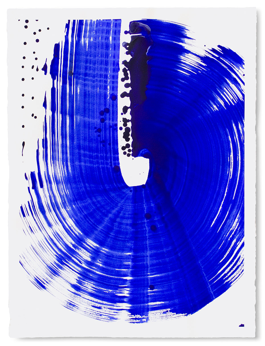 Painting by Linda Colletta titled "Lapis X" - 2.