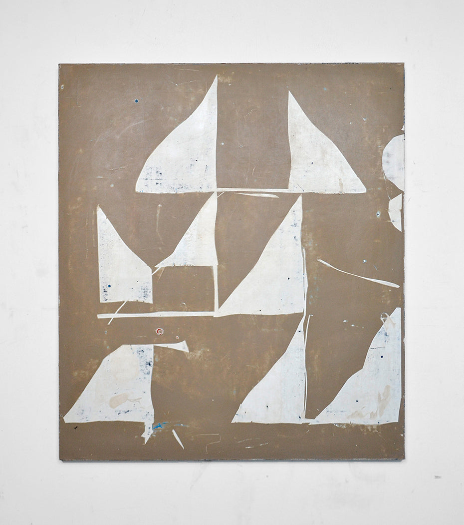 Painting by Clay Mahn titled "KP" - 1.