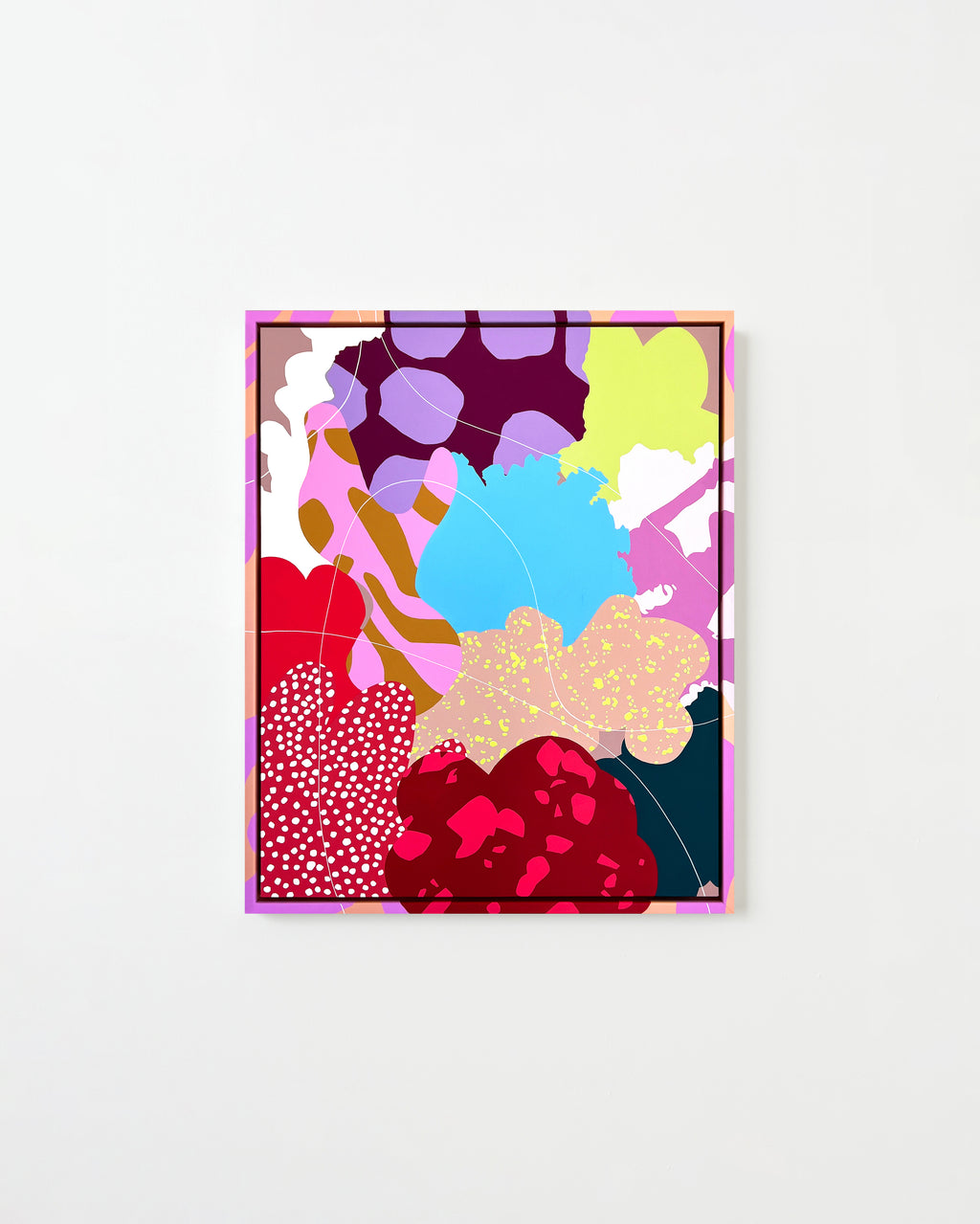 Painting by Alex Proba titled "Babciu, May 1993" - 1.