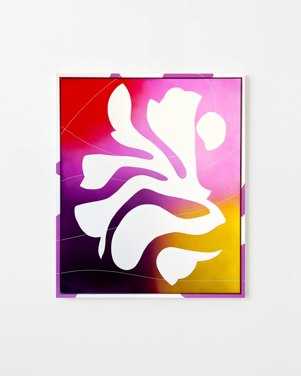 Painting by Alex Proba titled "Babciu, September 1996" - 1.