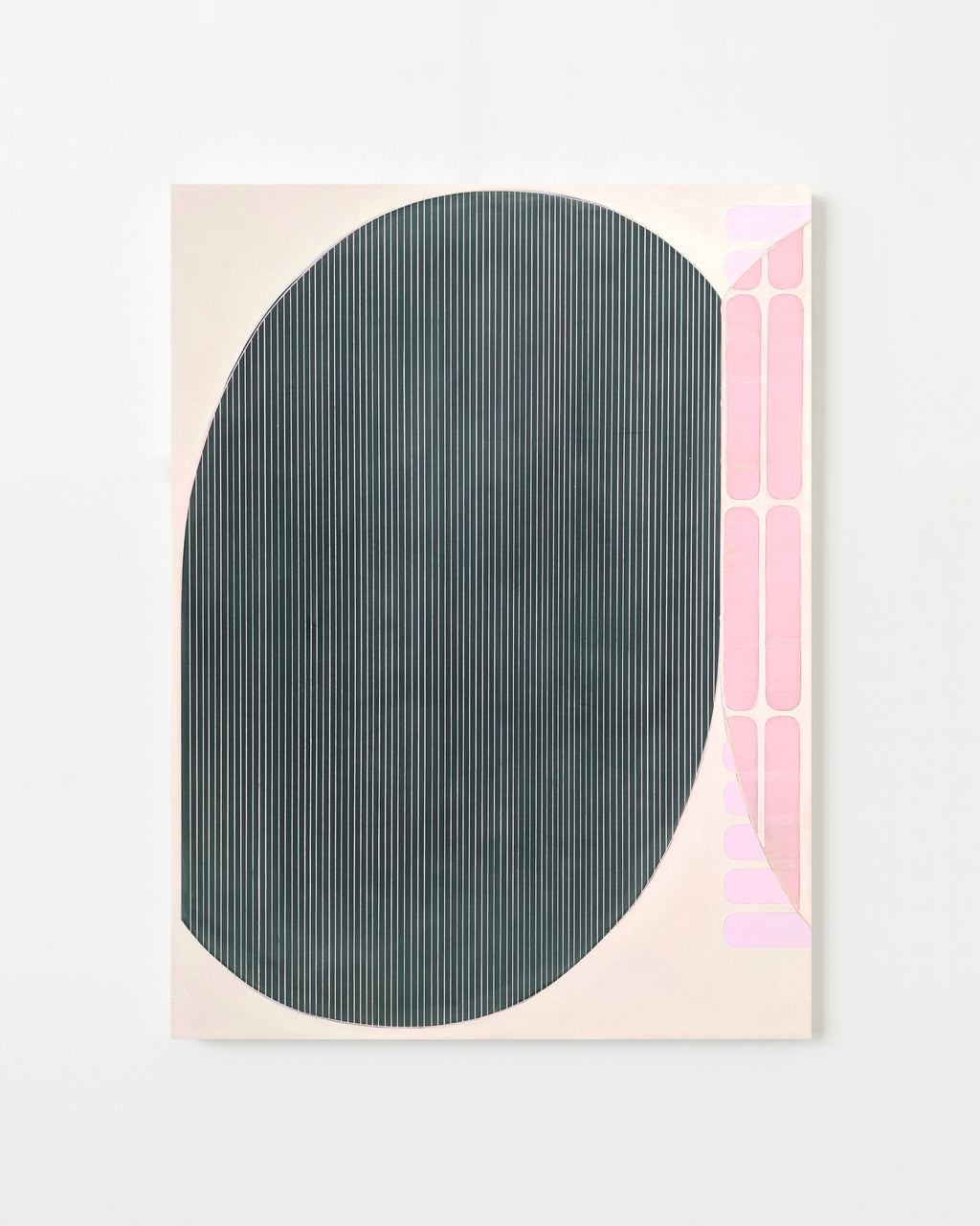 Painting by Arielle Zamora titled "Listening to You" - 1.