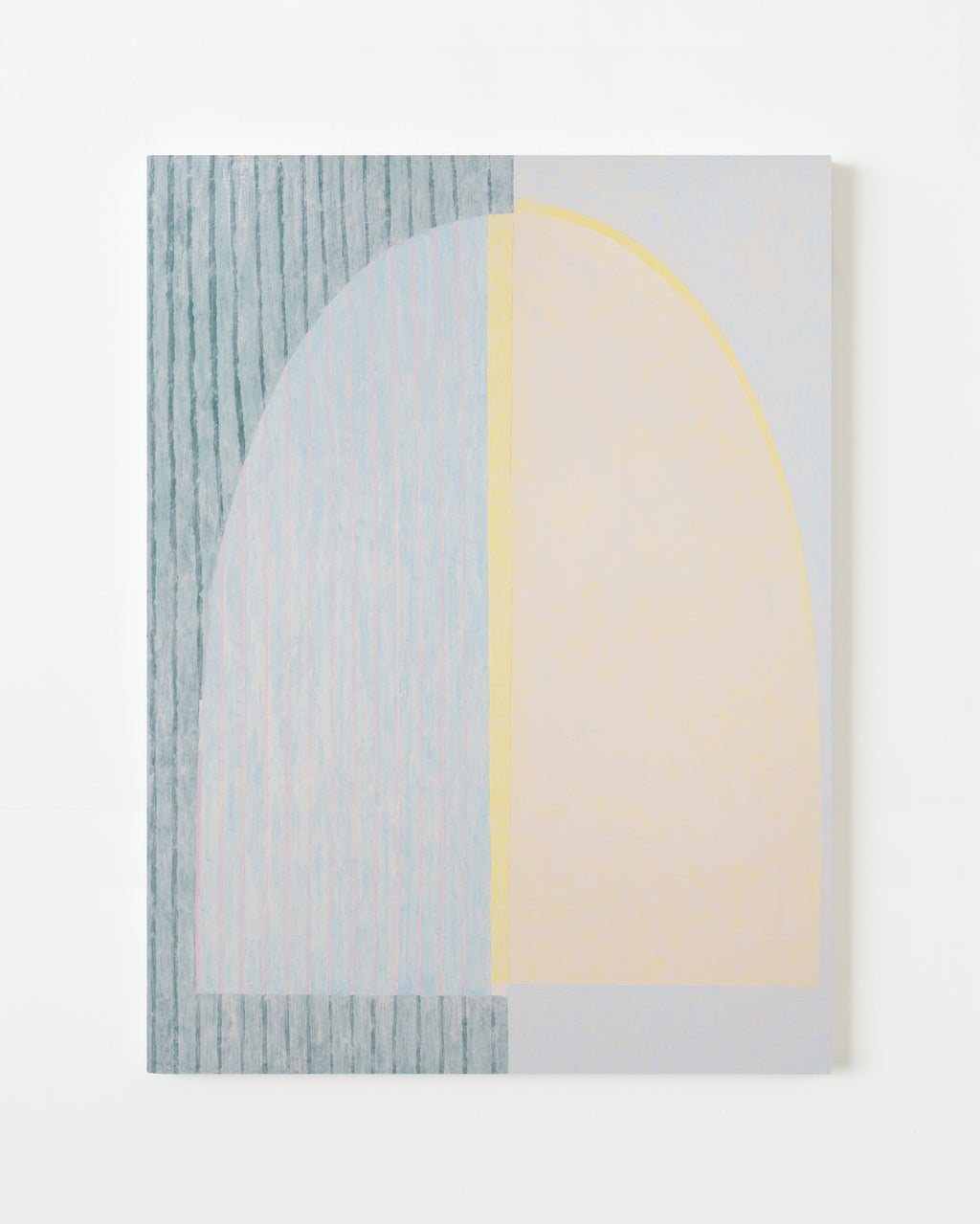 Painting by Aschely Vaughan Cone titled "Striped Arch Doublet" - 1.