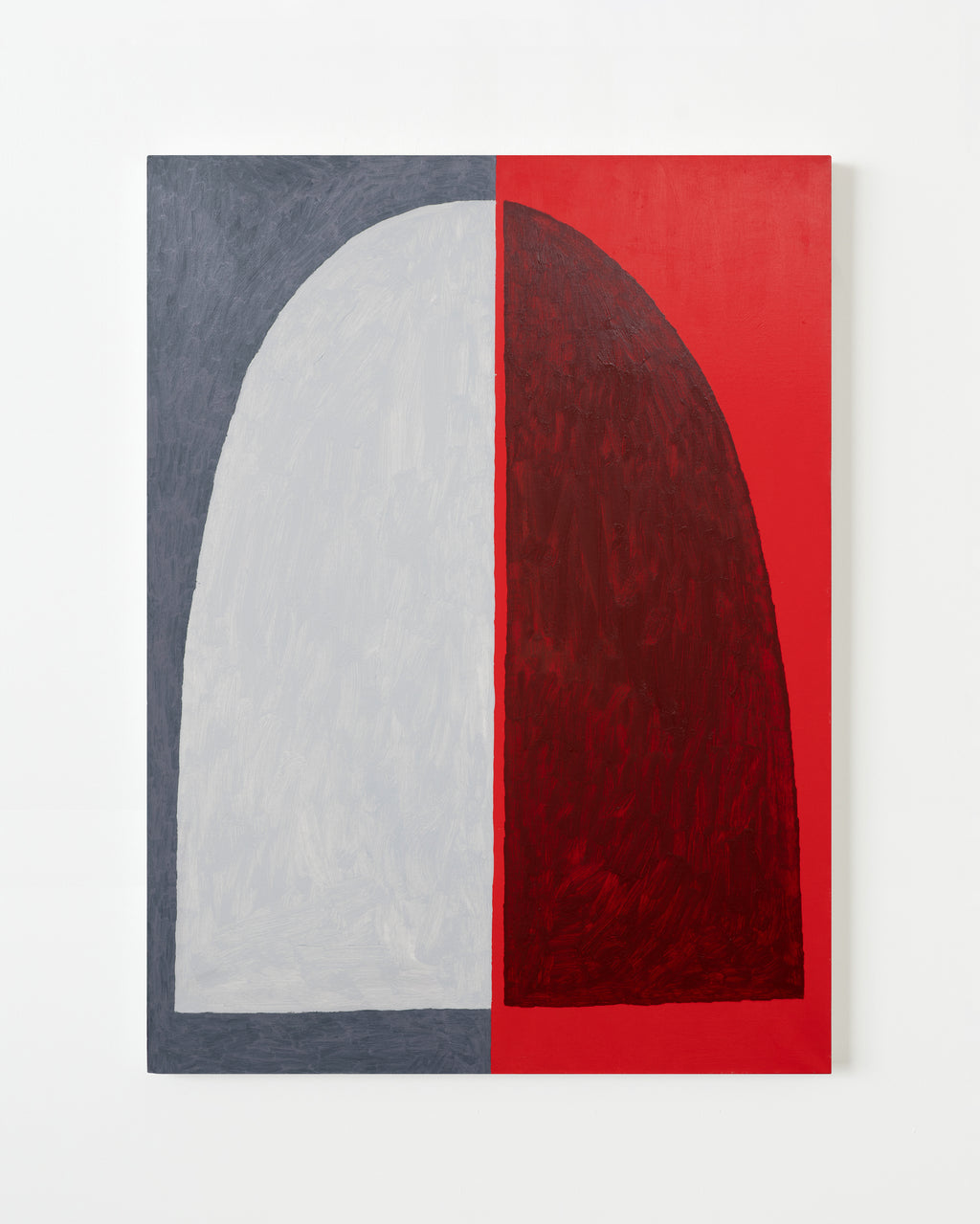 Painting by Aschely Vaughan Cone titled "Double Red Arch Doublet" - 1.
