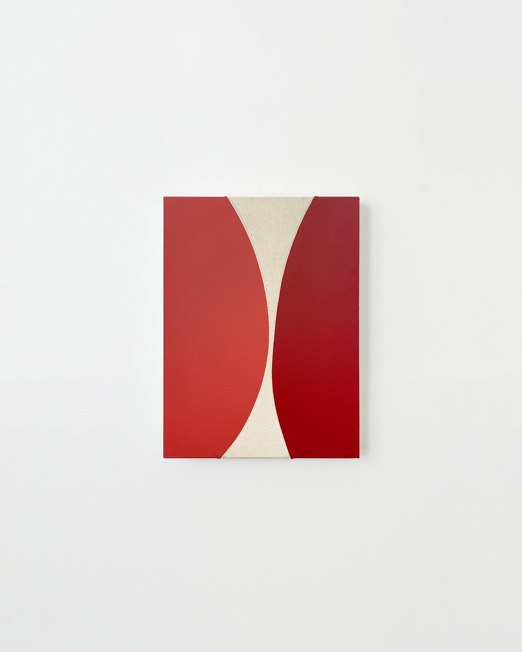 Painting by Hyun Jung Ahn titled "Rendezvous Petit Reds" - 1.
