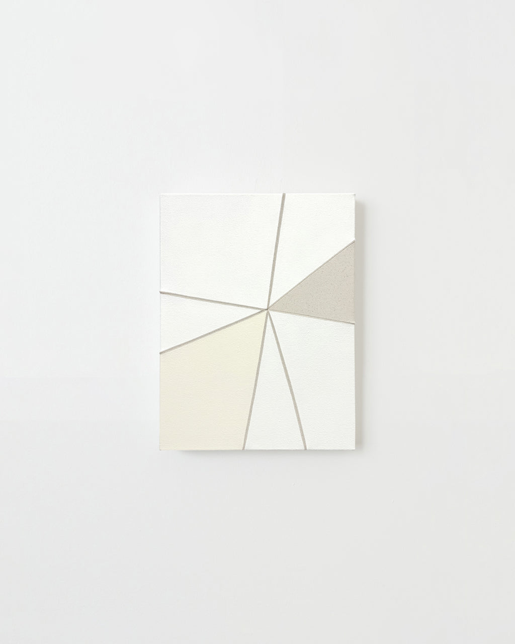 Painting by Hyun Jung Ahn titled "The Pieces of Sunshine" - 1.