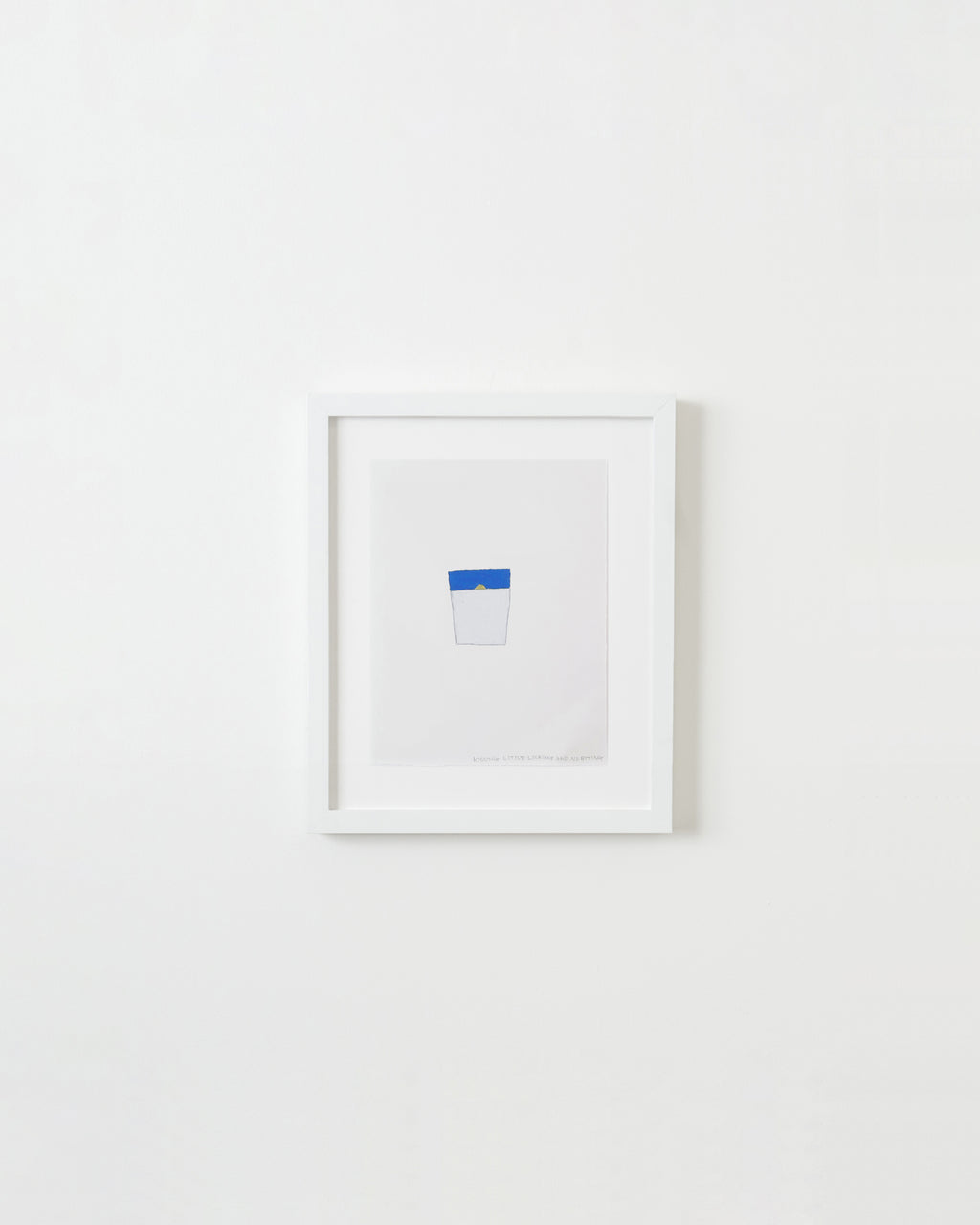 Drawing by Hyun Jung Ahn titled "Kissing, Little Licking, and No Biting" - 1.