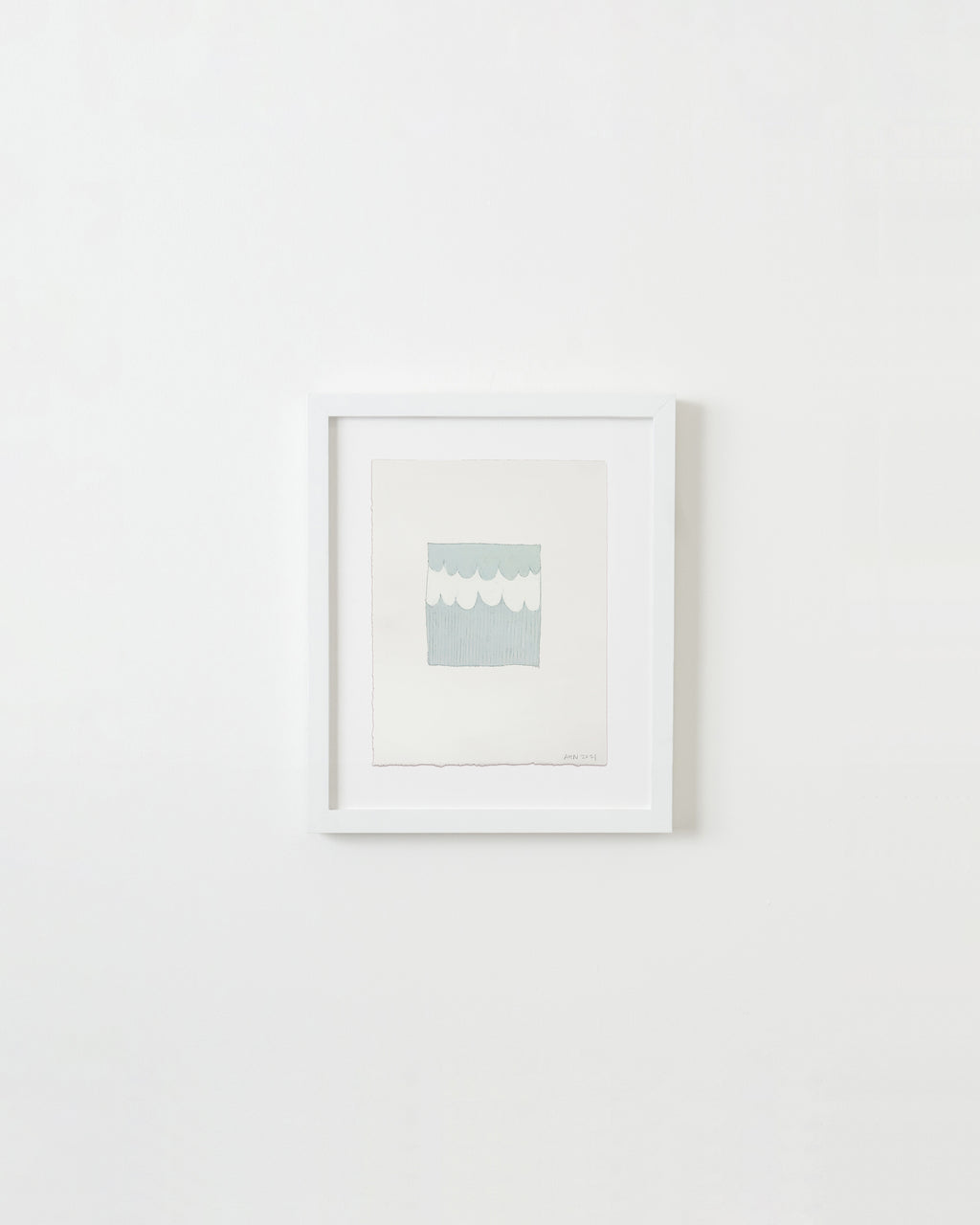 Drawing by Hyun Jung Ahn titled "We Are the Weather_WWW" - 1.