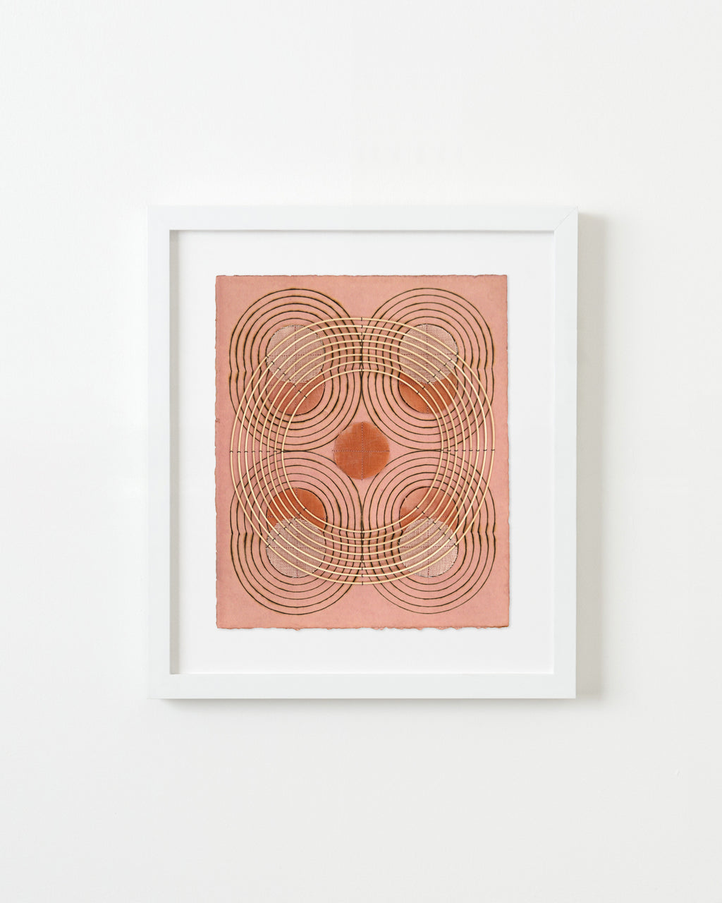 Mixed Media by Katrine Hildebrandt-Hussey titled "Transcendence & Void" - 1.