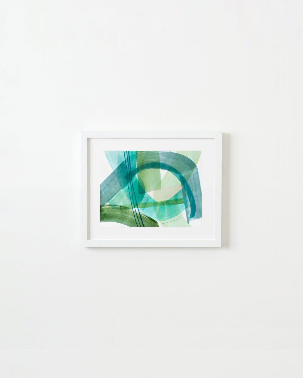 Painting by Britt Bass titled "Untitled 2" - 1.